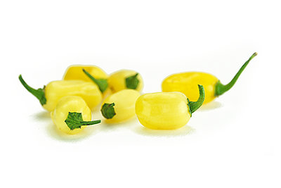  White Habanero Chilli Pods 